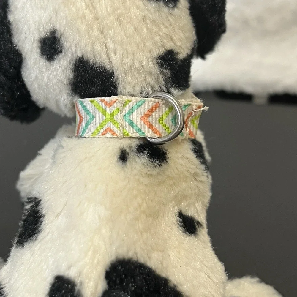 MADDIE the Dalmatian Dog Mini Plush Stuffed Animal by Justice Name Tag Collar